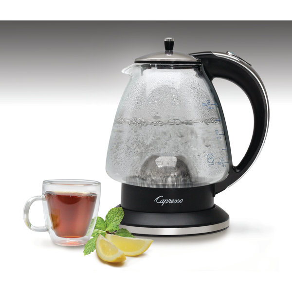 Capresso H2O Glass Electric Tea Kettle & Reviews Wayfair